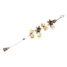 2 Pcs Outdoor Metal Wind Chime Garden Hanging Ornament