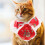 1P Huisdier Kat Nieuwjaar Chinese Stijl 4