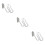 3Pcs Colgante Abrible Inoxidable Religiosa 9