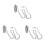 3Pcs Colgante Abrible Inoxidable Religiosa 2
