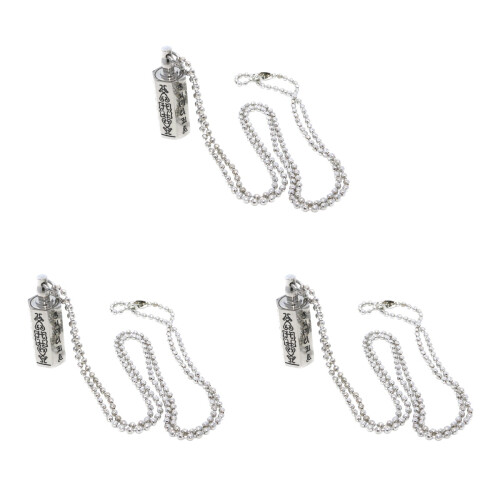3Pcs Colgante Abrible Inoxidable Religiosa 1