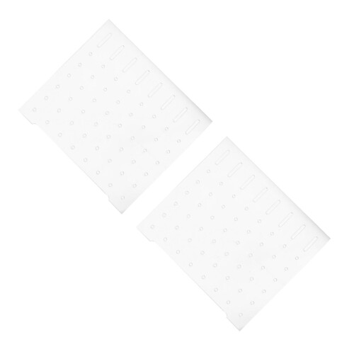2 Pièces Plaque De Séparation En Pour Aquarium Avec 4 Pinces 2
