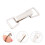 4Paires Boucles Pour Ceinture DIY Argentées Accessoires Mode Durable 8