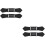 4 Pièces Fermoirs À Bascule Pour Boucles De Ceinture En Cuir 7