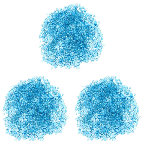 3 Packs De 500 G Colorée Pour Aquarium En 1