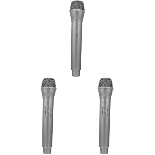 3 Pièces Microphone Portable Simulation Karaoke Enfant 2