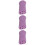 3 Pièces Accessoire Photo Bébé Extensible Ondulée Violet 8