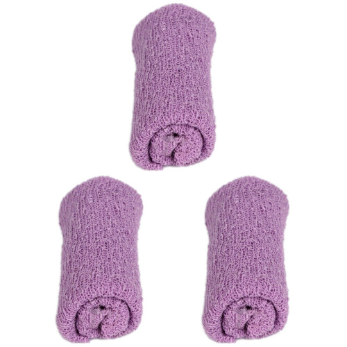 3 Pièces Accessoire Photo Bébé Extensible Ondulée Violet 1
