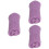 3 Pièces Accessoire Photo Bébé Extensible Ondulée Violet 6