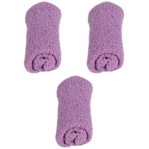 3 Pièces Accessoire Photo Bébé Extensible Ondulée Violet 2