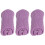 3 Pièces Accessoire Photo Bébé Extensible Ondulée Violet 4