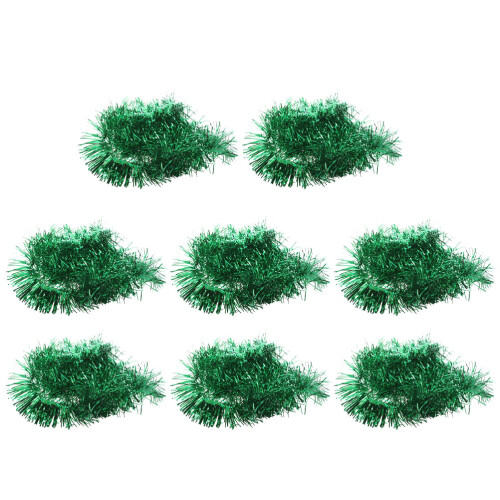 24 Pièces Pour Arbre De Noël Bandes Colorées Vert