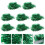 24 Pièces Pour Arbre De Noël Bandes Colorées Vert 10