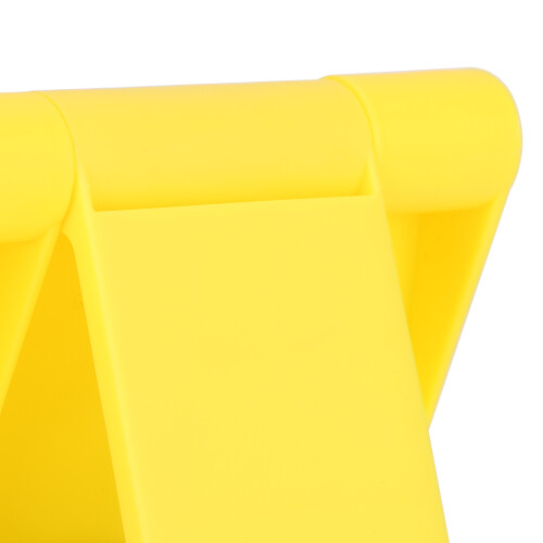 Yellow Universal Rotating Foldable Cell Phone & Tablet Stand, 7.7x9.5cm 2