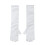2 Paires Satin Longs Perles Pour D'Honneur M 1