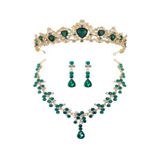 2 Ensembles Et Boucles D'Oreilles Pour Vert