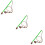 3 Pièces Interactifs Pour Flirt Pole Queue De Chasse Vert 9