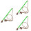 3 Pièces Interactifs Pour Flirt Pole Queue De Chasse Vert 6