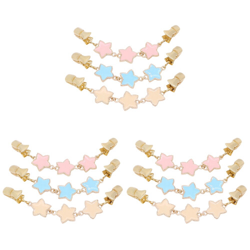 9 Pièces Clips Pour Pulls Femme Étoile 1