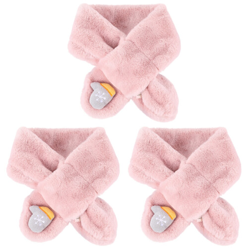 3 Pièces Écharpe Bonnet 1