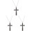3 Pièces Clé Tambour Croix, Alliage, Outil Percussion 2