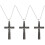 3 Pièces Clé Tambour Croix, Alliage, Outil Percussion 4