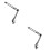 2 Pièces Support Pour Webcam Bras Articulé Réglable Pinces 6