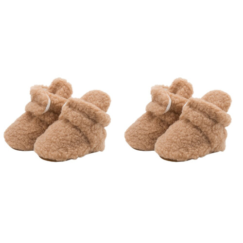 2 Chaussures Bébé Baskets Peluche Anti Dérapant Hiver 2