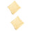 2 Pièces Couverture Bébé Double Épaisseur Imprimé Ananas 7