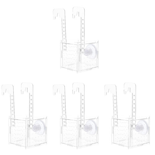 4 Pièces Boîte De Reproduction Transparente Séparateur 1