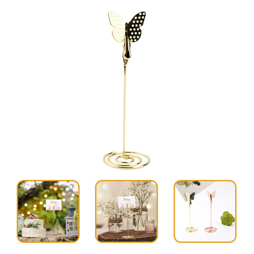 10 Pezzi Foto Farfalle Con Supporti Per E Segnaposto 2