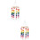 2 Set Appeso Con Palline Peluche E Campanella Per Culla 7