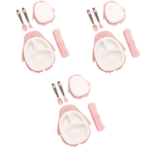 3 Set Piatto Con Contenitore A Scomparti 2