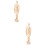 2 Pezzi Uomo In Articolato 16 Cm Da 7