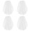 4 Pezzi Sposa Copricapo Decorazione Per Sposa 5