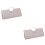 2 Pezzi Glitter Clutch Con Chiusura (Beige) 6