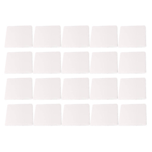 60 Pezzi Dischi 6 Pollici per Torte e Cupcake Bianco