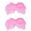 2 Pezzi per in Naturali Rosa 5