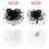 2 Pezzi Fascinator Per Del Tè, Wedding, Sposa, Clip 10