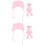 2 Pezzi Fotografia Cappello Con 5