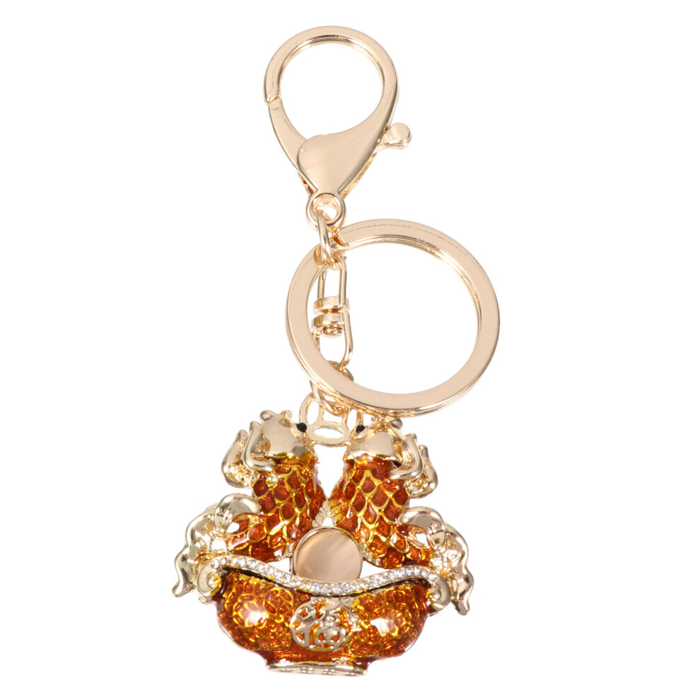 2 Pezzi Portachiavi Cinesi In Metallo Per-image