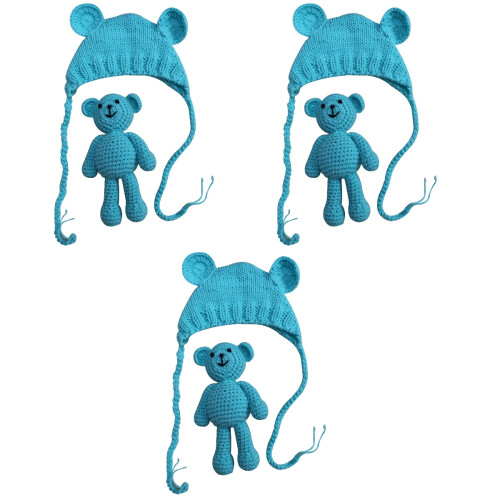 3 Pezzi Fotografia Cappellino 2