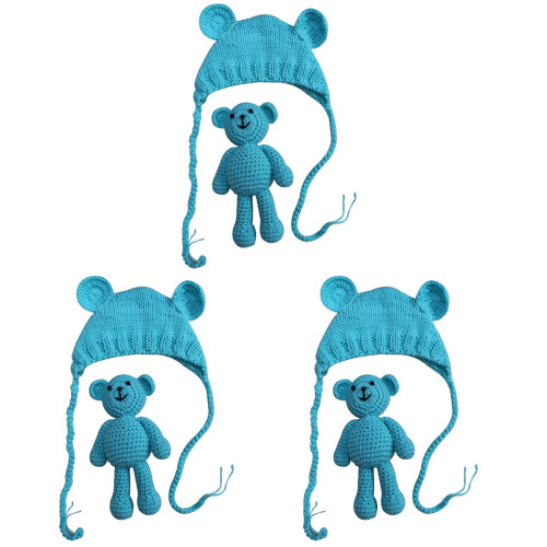 3 Pezzi Fotografia Cappellino 1