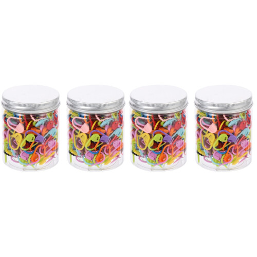 4 Dozen Plastic Haakmarkeringen Kleur Knopen Naaihulpmiddelen 1
