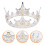 3 Pcs Retro Cake Decoration Crown Ornament 11
