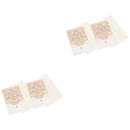 20 Conjuntos De Convites Europeu Com Envelopes (D0120) 2