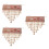3Pcs De Com Coloridas Happy Birthday 4