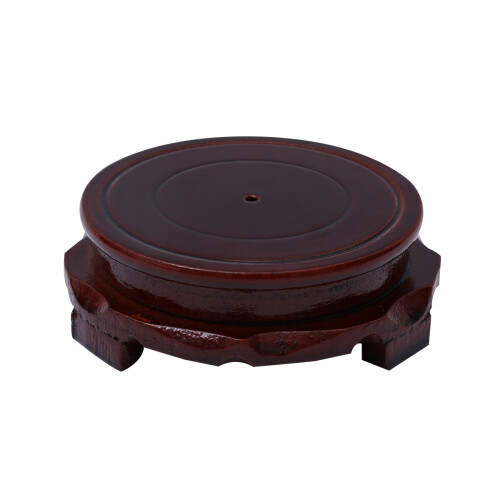 2 Pcs Redondo De Para De 8Cm Marrom