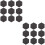 24 Unidades Quadro De Recados Hexagonal Autoadesivo Para Parede 7