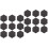24 Unidades Quadro De Recados Hexagonal Autoadesivo Para Parede 5